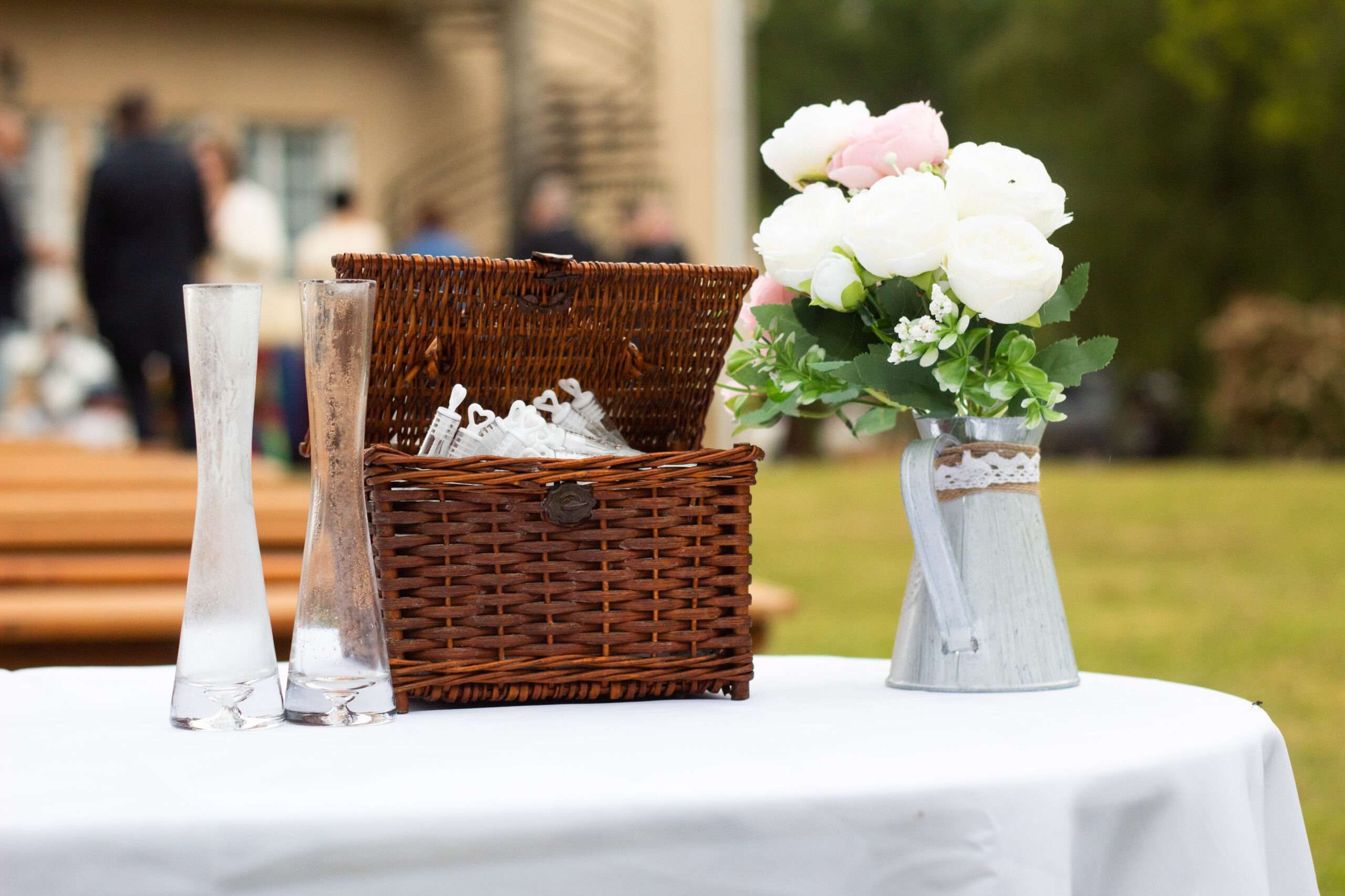 Fleurs de mariage au château de Montbeil